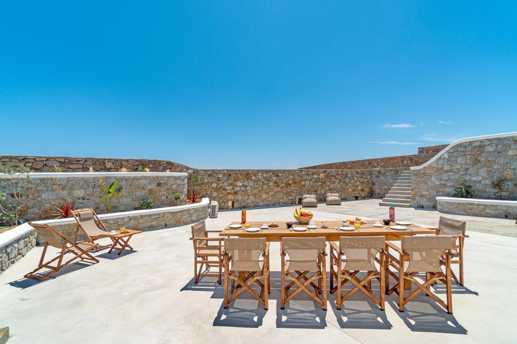 Le Ciel Suites & Villas Mykonos Town ภายนอก รูปภาพ