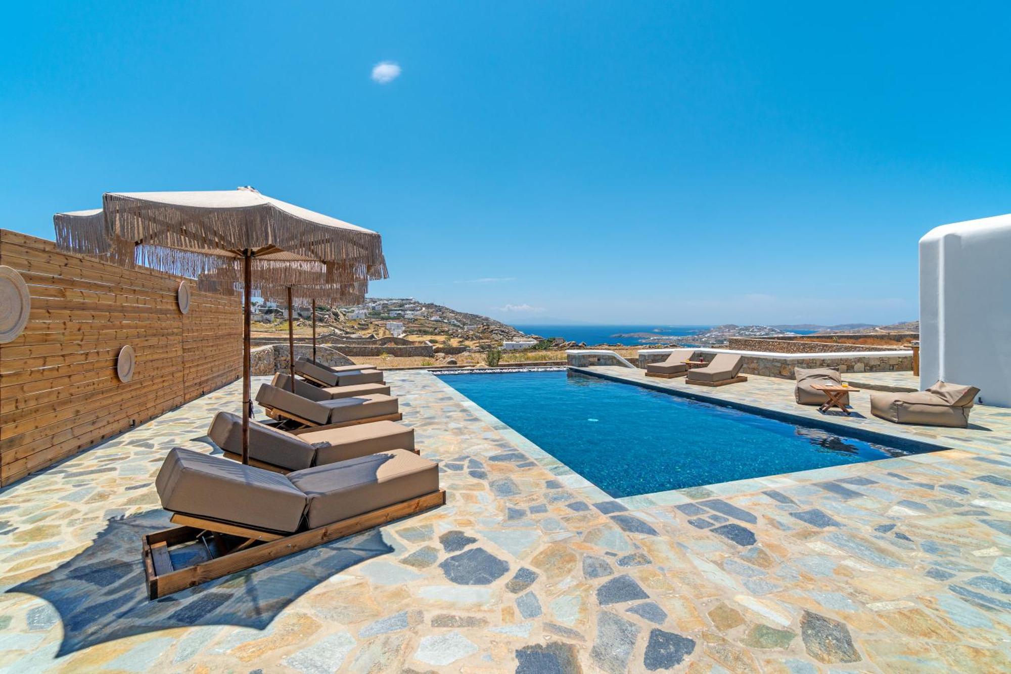 Le Ciel Suites & Villas Mykonos Town ภายนอก รูปภาพ