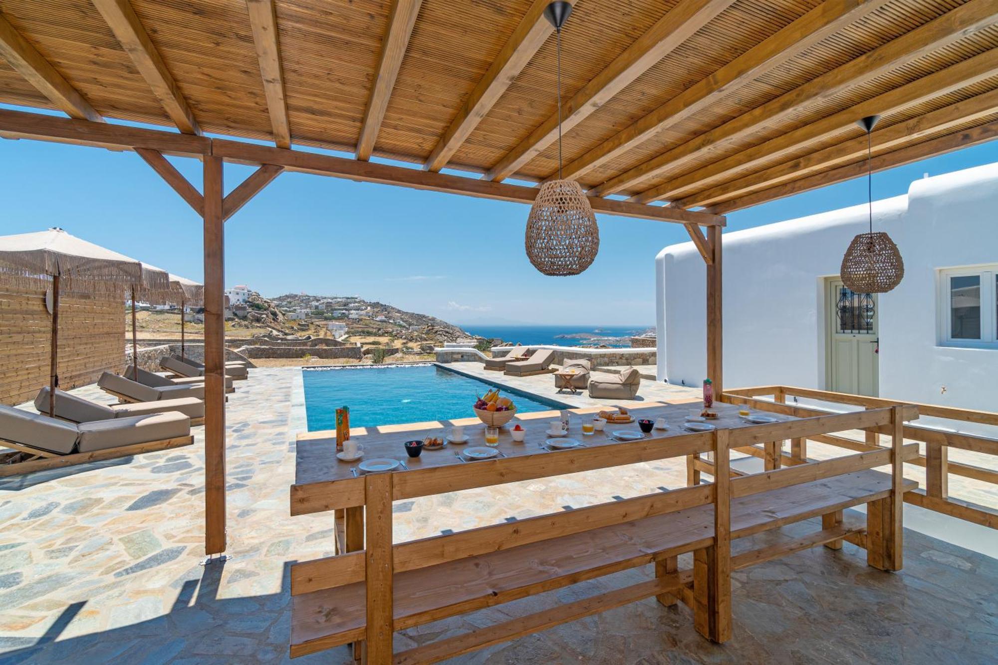 Le Ciel Suites & Villas Mykonos Town ภายนอก รูปภาพ
