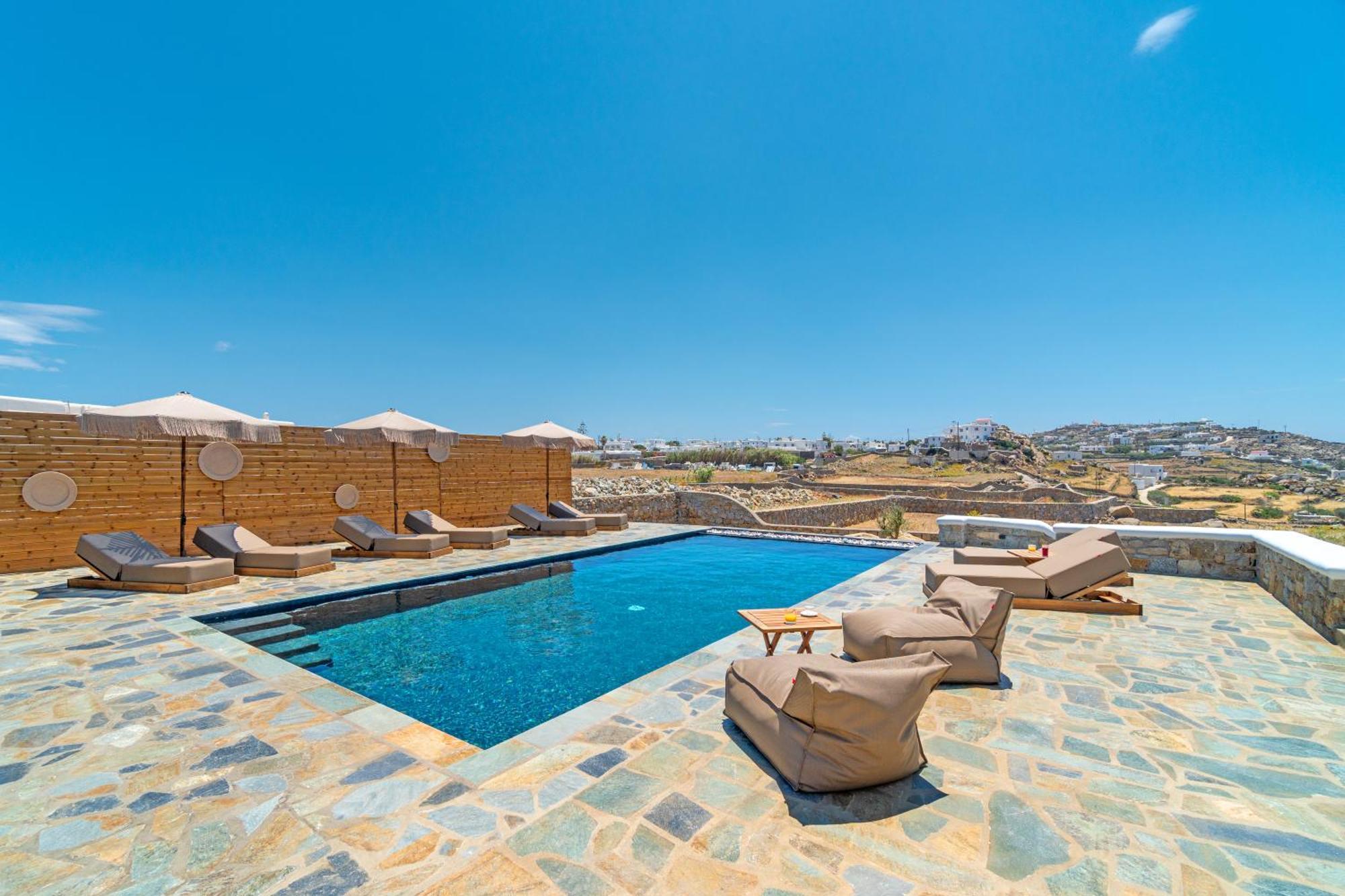 Le Ciel Suites & Villas Mykonos Town ภายนอก รูปภาพ